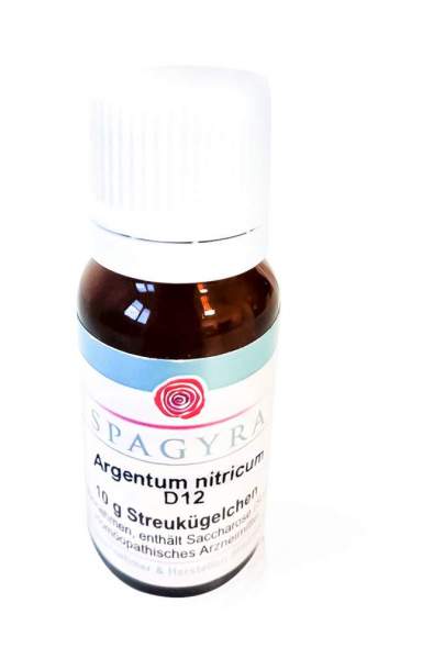 Argentum Nitricum D12 10 G Globuli