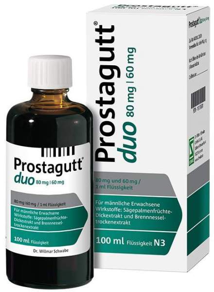 Prostagutt Duo 80 mg - 60 mg 100 ml Flüssigkeit