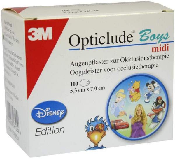 Opticlude 3m Disney Pfl.Boys Midi 2538mdpb-100