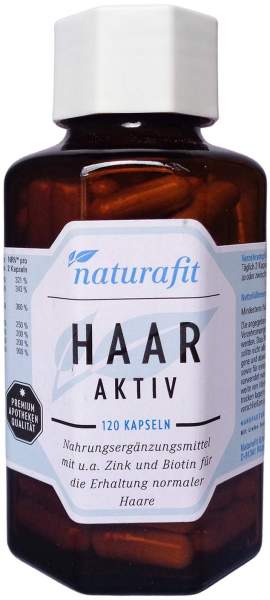 Naturafit Haar Aktiv 120 Kapseln
