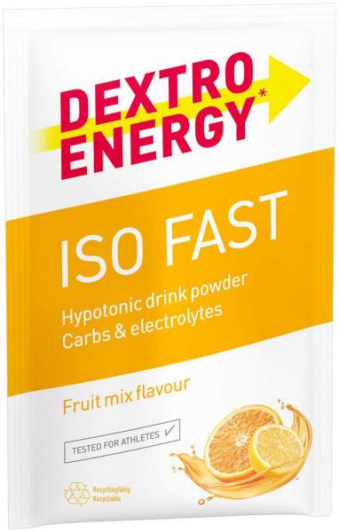 Dextro Energy Sports Nutr.Isofast Plv.Fruit-Mix 56g