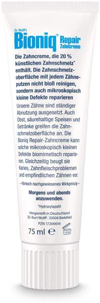 Bioniq Repair-Zahncreme 75 ml kaufen | Volksversand Versandapotheke