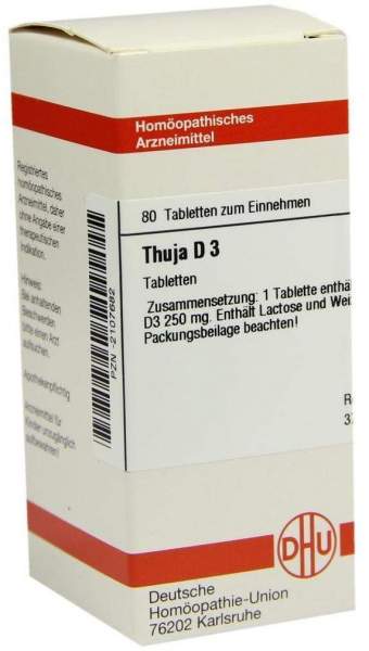 Thuja D 3 Tabletten