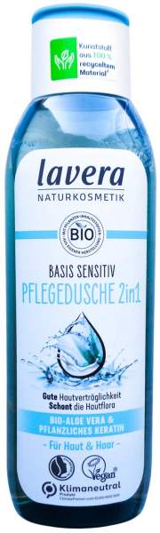 Lavera basis sensitiv Pflegedusche 2 in 1 250 ml