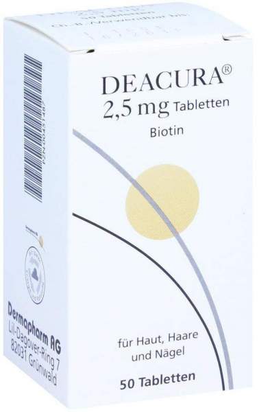 Deacura 2,5 mg 50 Tabletten