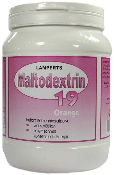 Maltodextrin 19 Orange Lamperts Pulver