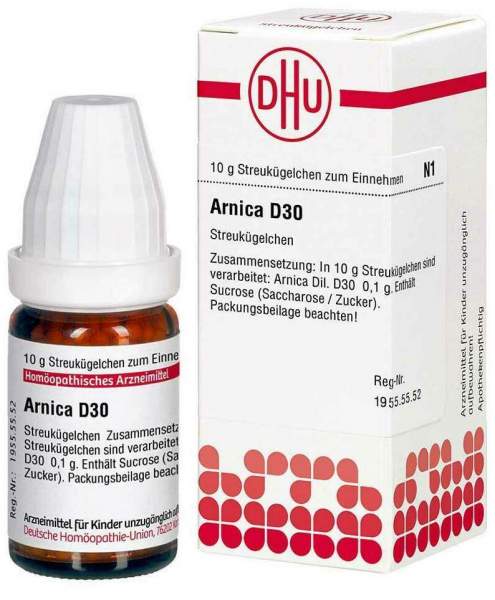 DHU Arnica D30 10 g Globuli