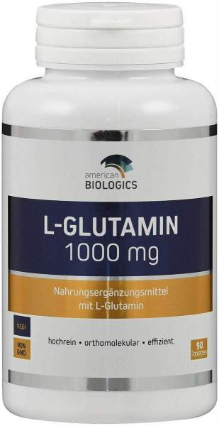 L-Glutamin 1000 mg 90 Tabletten
