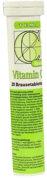 Vitamin C Brausetabletten 20 Brausetabletten