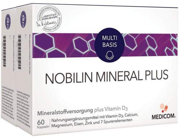 Nobilin Mineral Plus 2x60 Kapseln