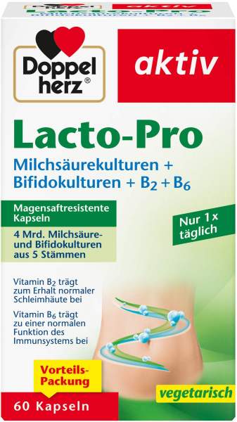 Doppelherz Aktiv Lacto-Pro 60 Kapseln
