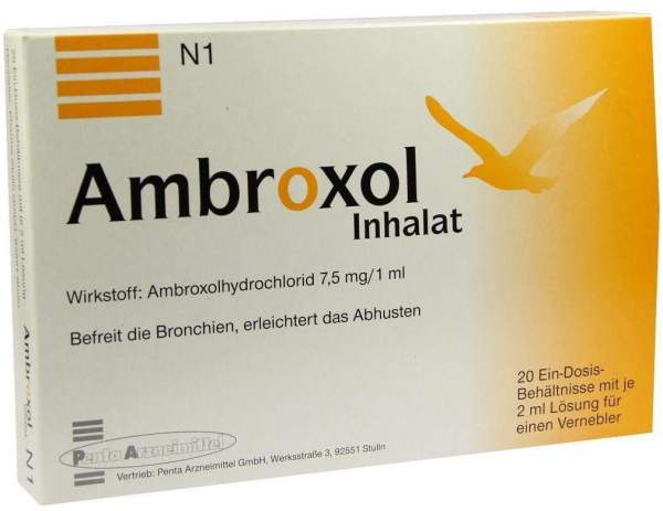 Ambroxol Inhalat 20 X 2 ml Inhalationslösung