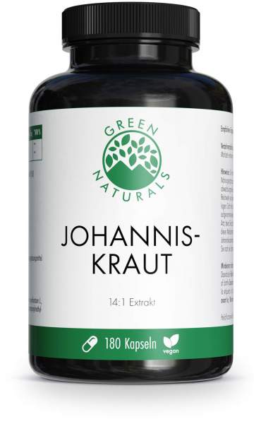 Green Naturals Johanniskraut 850mg Hochdosiert Kps