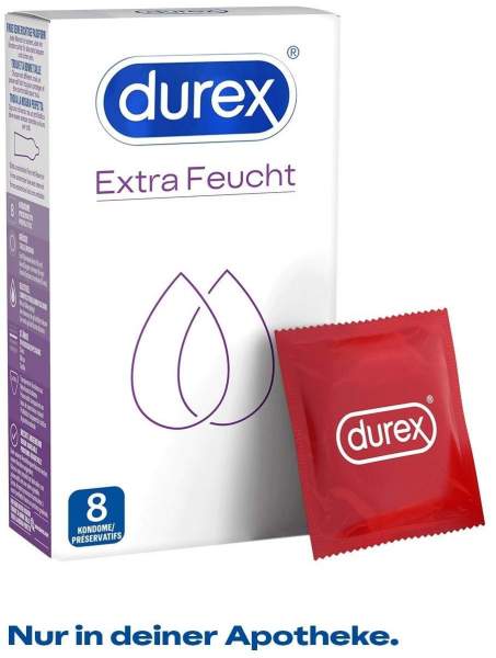 Durex extra feucht Kondome 8 Stück