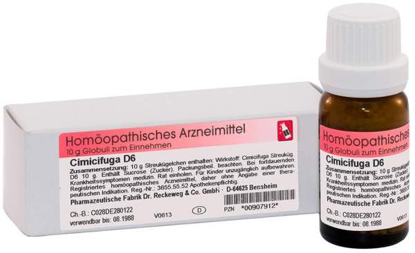 Cimicifuga D6 10 G Globuli