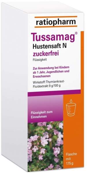 Tussamag Hustensaft N 175 g Saft zuckerfrei