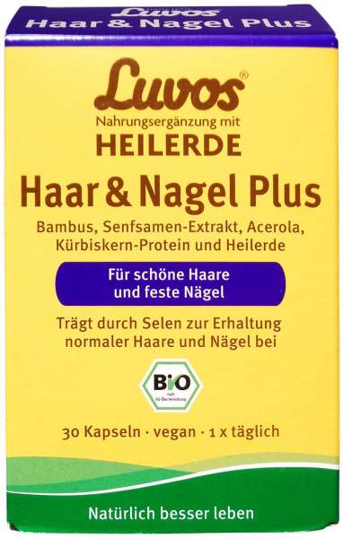 Luvos Heilerde Bio Haar &amp; Nagel Plus Kapseln 30 Stück