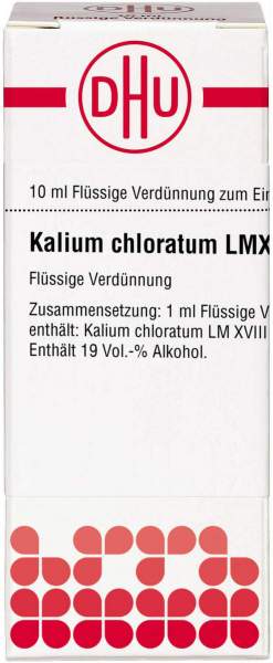 Dhu Kalium Chloratum Lmxviii Dilution 10 ml