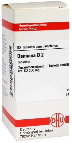 Damiana D 2 80 Tabletten
