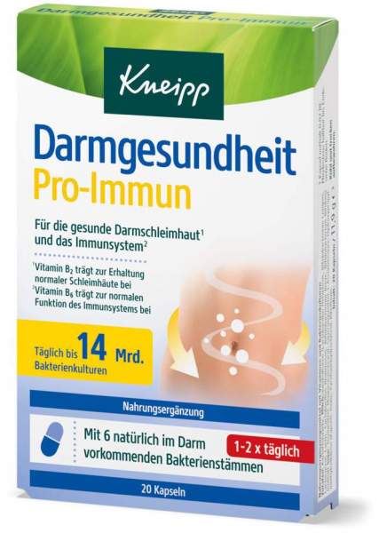 Kneipp Darmgesundheit Pro-Immun 20 Kapseln