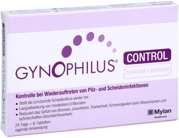 Gynophilus Control Vaginaltabletten 6 Stk