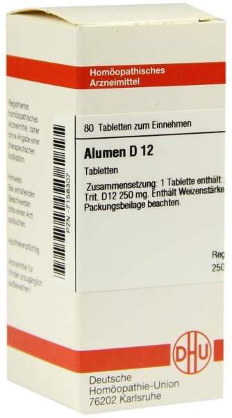 Alumen D 12 Tabletten