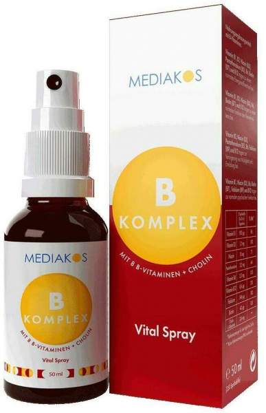Vitamin B Komplex Mediakos Vital Spray 50 ml