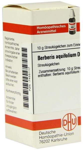 DHU Berberis aquifolium D12 10 g Globuli