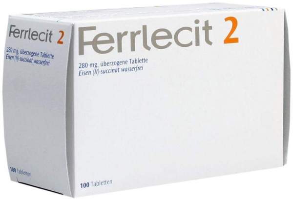 Ferrlecit 2 Überzogene Tabletten 100 Überzogene Tabletten