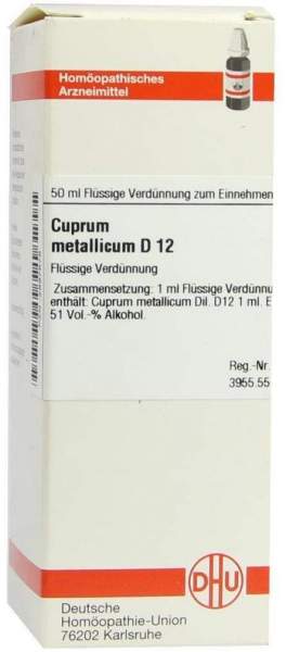 Cuprum Metallicum D 12 Dilution