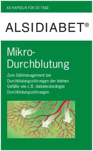 Alsidiabet Diabetiker Mikro Durchblutung 60 Kapseln