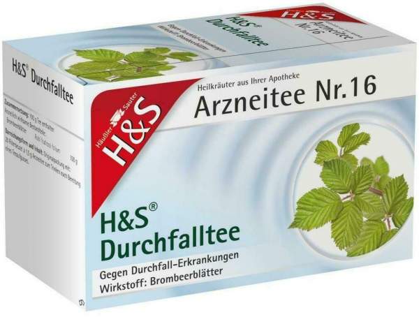 H&amp;S Durchfalltee 20 Filterbeutel