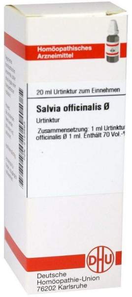 DHU Salvia officinalis Urtinktur 20 ml Dilution