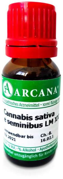 Cannabis Sativa E Seminibus Lm 30 10 ml Dilution