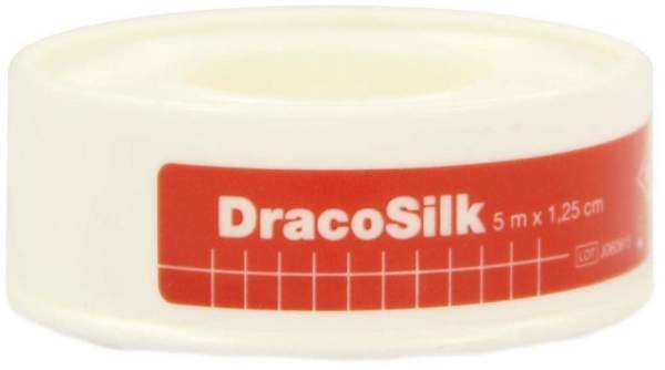 Dracosilk 1 Rollenpflaster 5 M X 1,25 cm