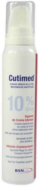 Cutimed Acute Intensiv Cremeschaum mit 10 % Urea 125 ml