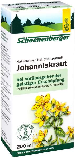 Johanniskraut 200 ml Saft Schoenenberger
