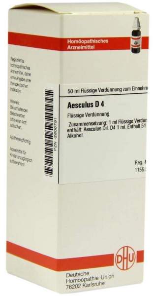 Aesculus D4 50 ml Dilution