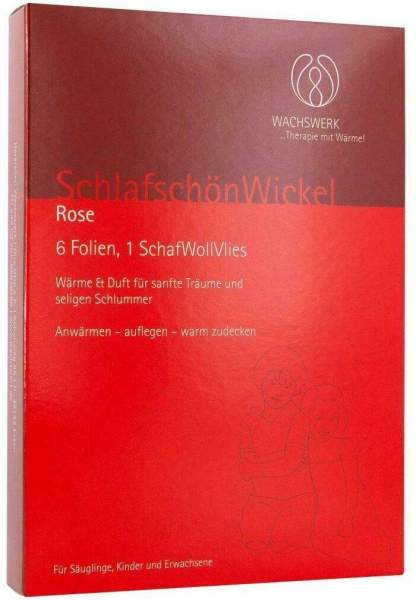 Schlafschön Wickel Rose Wachswerk