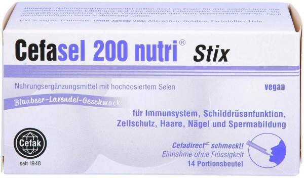 Cefasel 200 nutri Stix Granulat 20 Stück