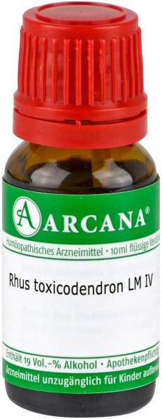 Rhus Toxicodendron Lm 4 Dilution 10 ml