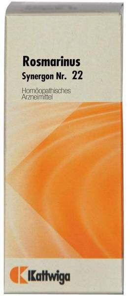 Synergon 22 Rosmarinus Tropfen 20 ml Tropfen