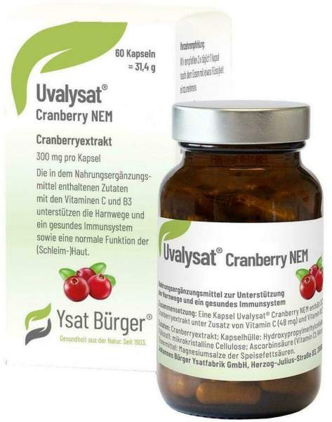 Uvalysat Cranberry Nem Kapseln