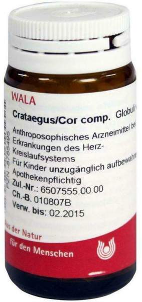 Wala Crataegus Cor Comp. 20 G Globuli
