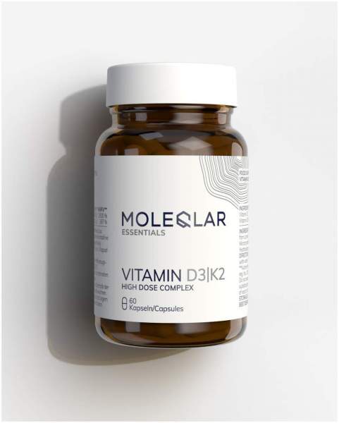 MoleQlar Vitamin D3K2 5000 I.E.60 Kapseln