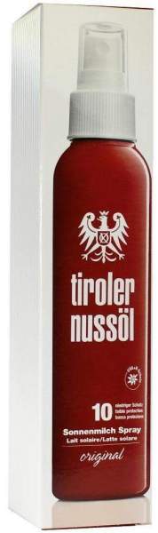 Tiroler Nussöl Sonnenmilch-Spray Lsf 10 150 ml Spray