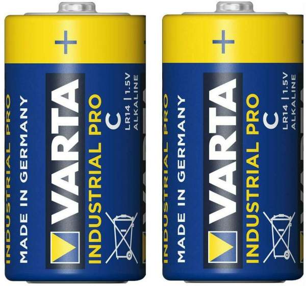 Varta Baby C Industrial Batterien, 2er Set
