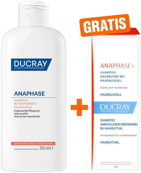 Ducray Anaphase+ Shampoo 200 ml + gratis Ducray Anaphase+ Shampoo 100 ml