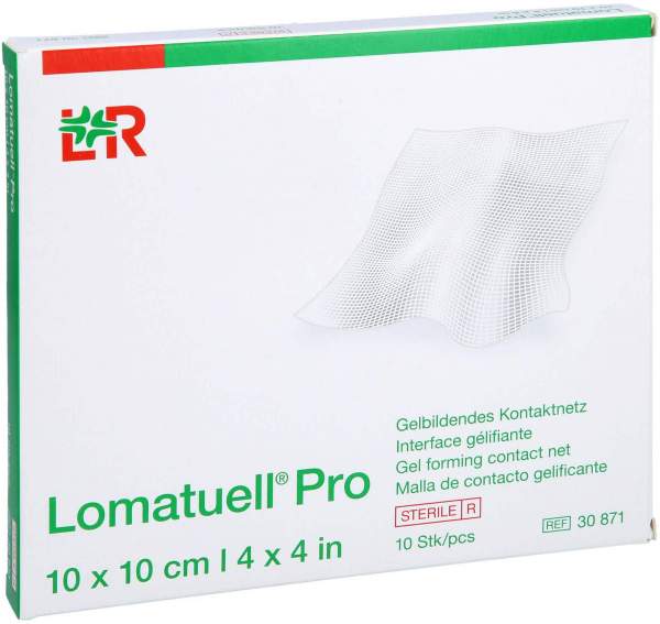 Lomatuell Pro 10 X 10 cm Steril 10 Stück