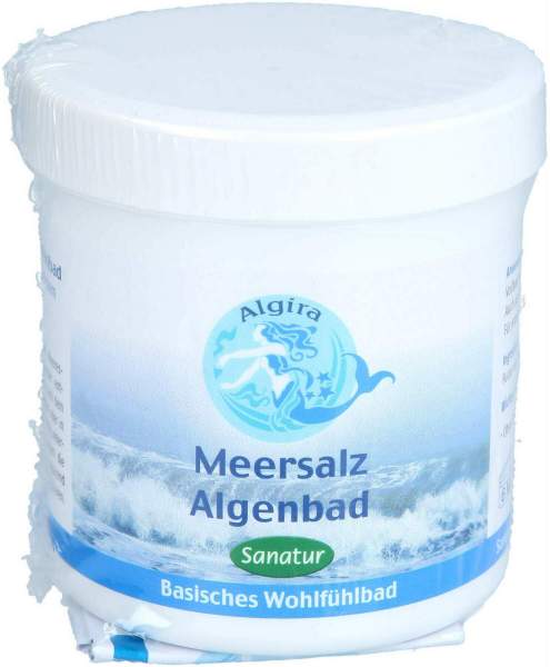 Meersalz Algenbad